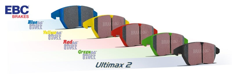 EBC 02-04 Mercedes-Benz C32 AMG (W203) 3.2 Supercharged Redstuff Front Brake Pads