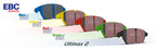 EBC 02-04 Mercedes-Benz C32 AMG (W203) 3.2 Supercharged Redstuff Front Brake Pads